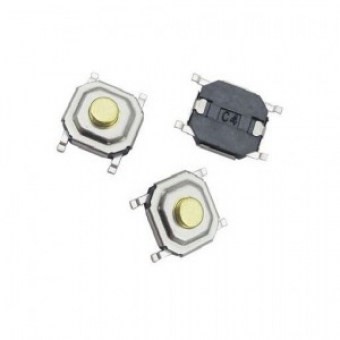 PULSADOR 4 PATAS TARJETA 4x4x1 mm