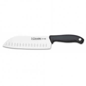 CUCH. SANTOKU ALVEOLADO 18cm
